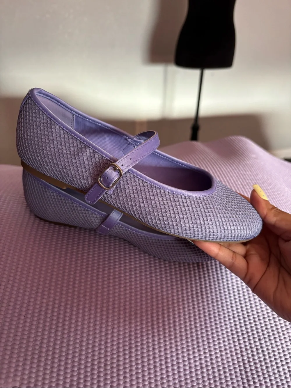 GAP Kids Mary Jane Flats In Warm Violet Dress up, Casual, Easter, Party NWOT